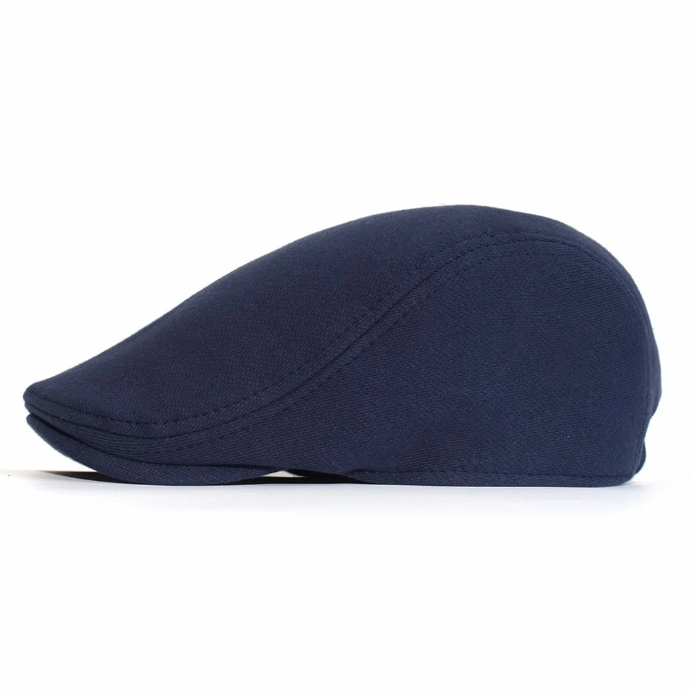 St.Cloud Plain Cotton Flat Cap