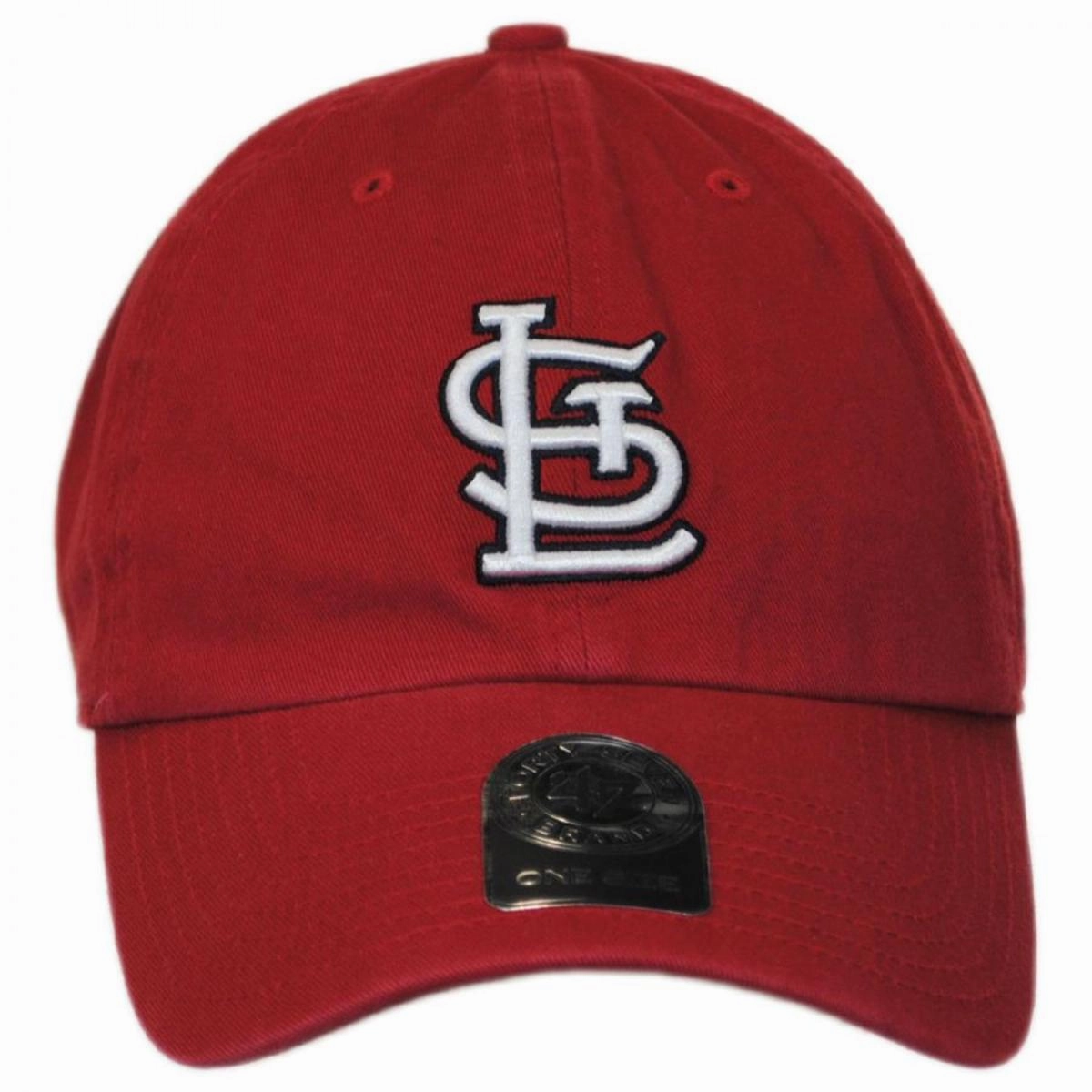 St Louis Cardinals MLB Clean Up Strapback Baseball Cap Dad Hat