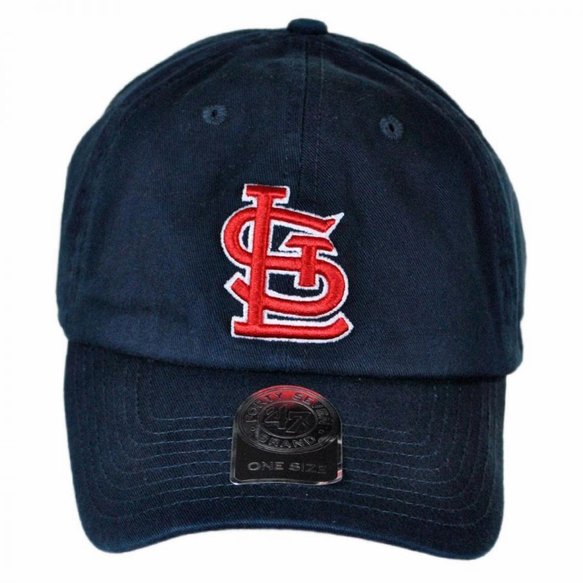 St Louis Cardinals MLB Clean Up Strapback Baseball Cap Dad Hat
