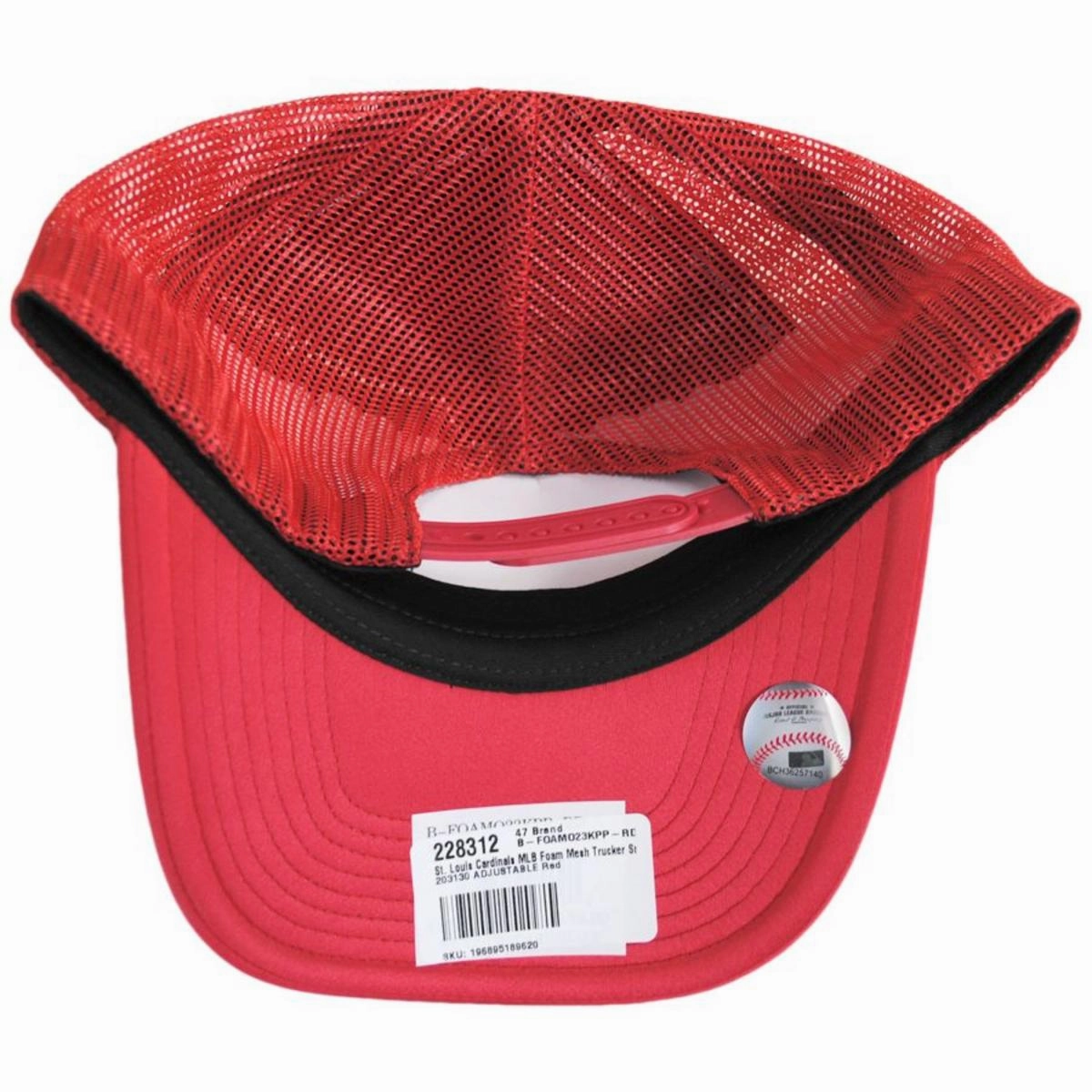 St. Louis Cardinals MLB Foam Mesh Trucker Snapback Baseball Cap