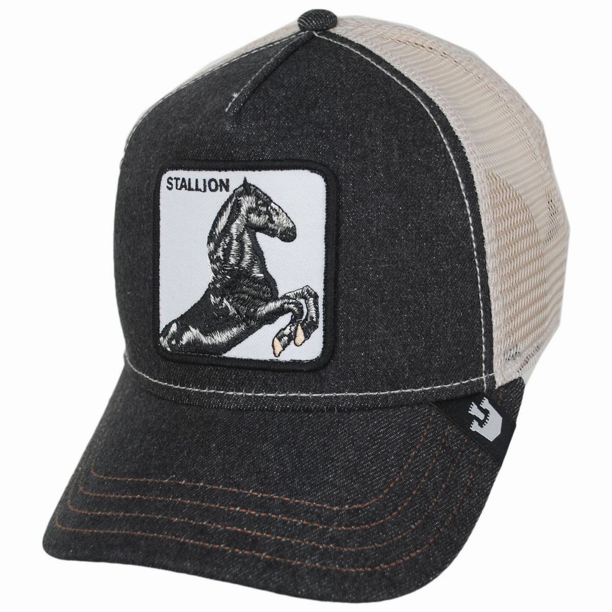 Stallion Mesh Trucker Snapback Baseball Cap