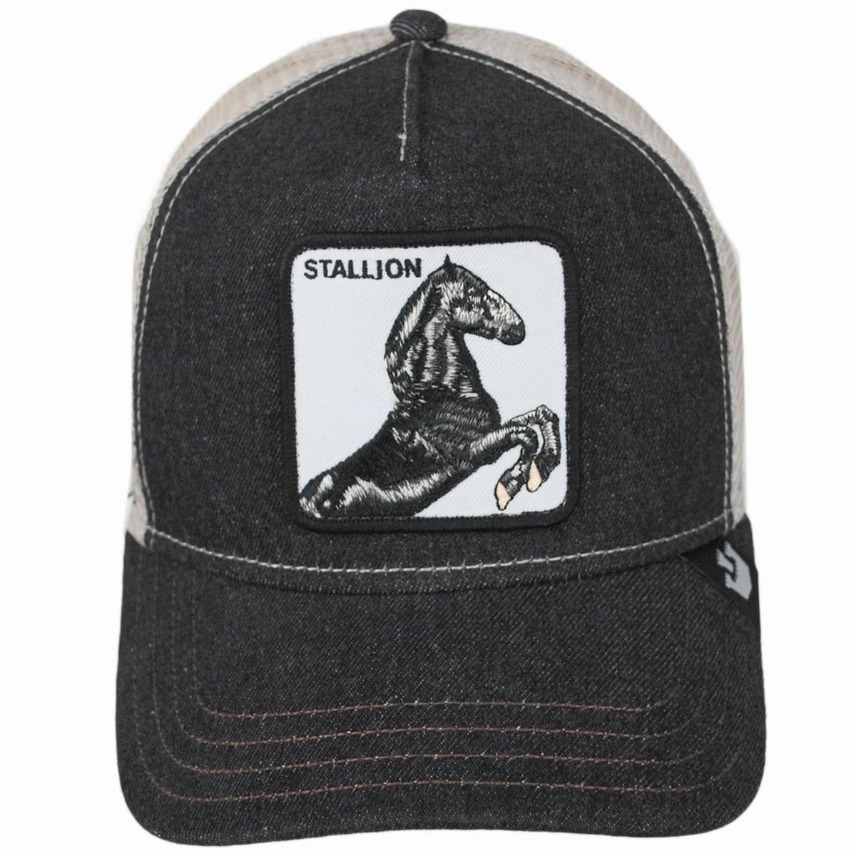 Stallion Mesh Trucker Snapback Baseball Cap