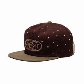 STARS CAP - Brown