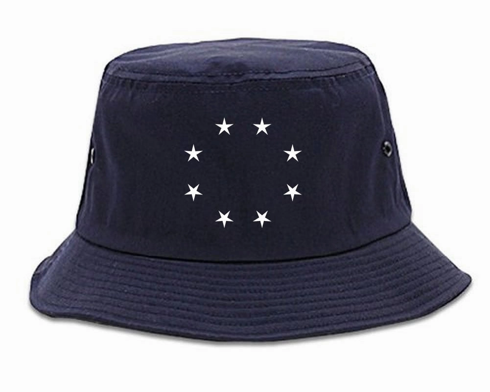 Stars Circle Goth Ghetto Bucket Hat