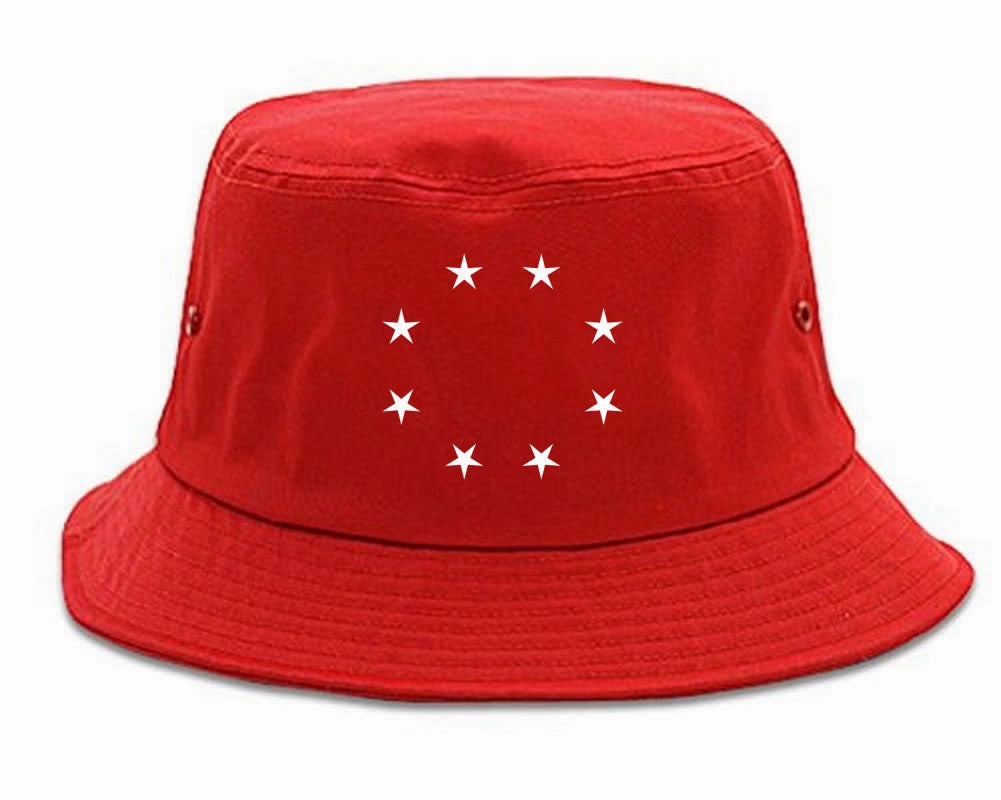 Stars Circle Goth Ghetto Bucket Hat