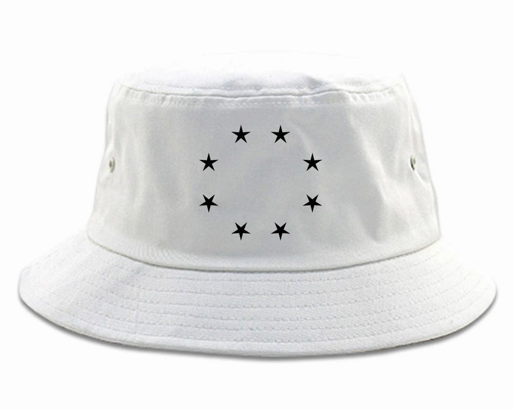 Stars Circle Goth Ghetto Bucket Hat