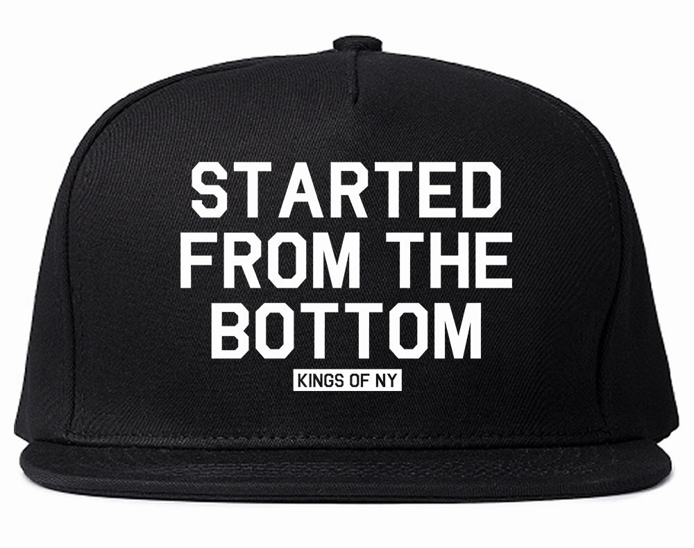 Started From The Bottom Mens Snapback Hat
