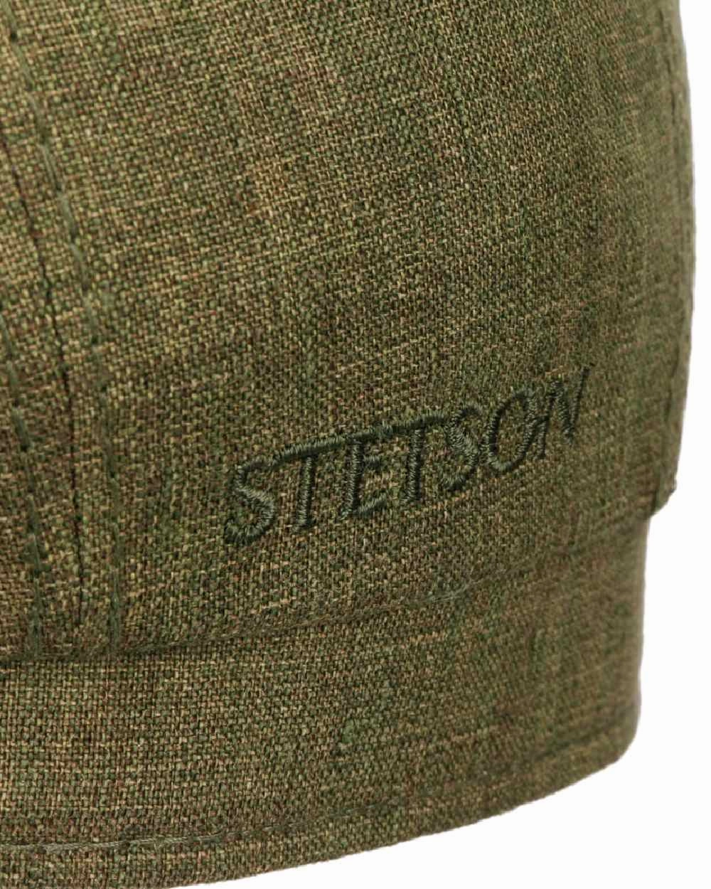 Stetson Bricksford 8 Panel Linen Flat Cap