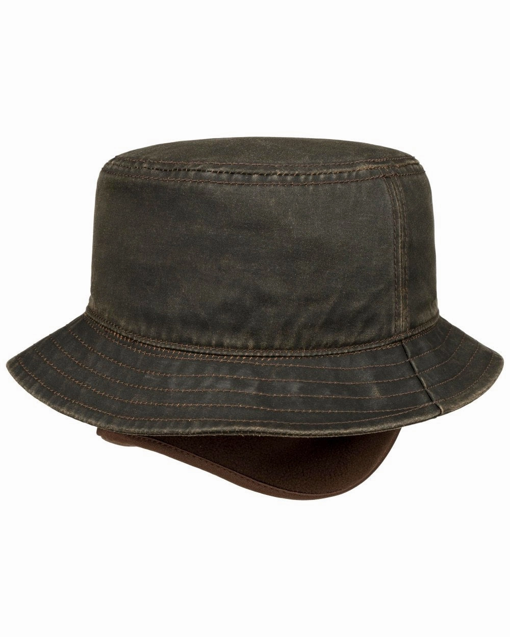 Stetson Cloth Bucket Hat With Ear Flaps