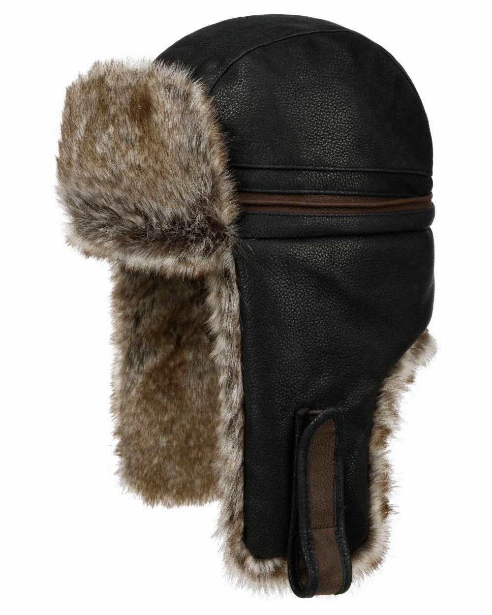 Stetson Cowhide Bomber Aviator Hat