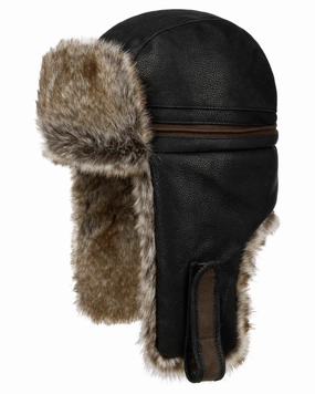 Stetson Cowhide Bomber Aviator Hat