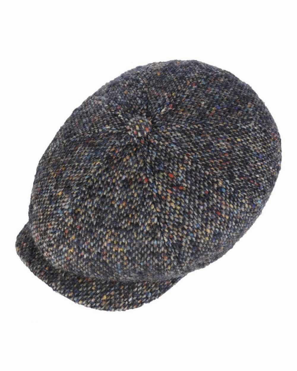 Stetson Hatteras Colour Dots Flat Cap
