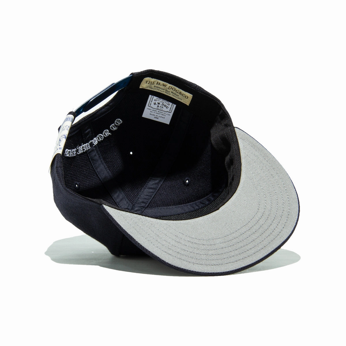 STIFF 6 PANEL CAP - Navy