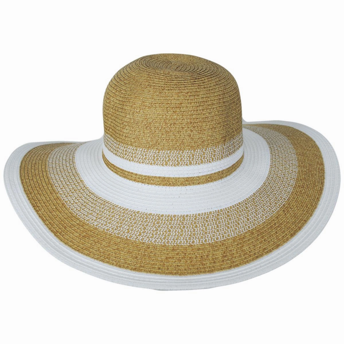 Striations Toyo Straw Swinger Sun Hat