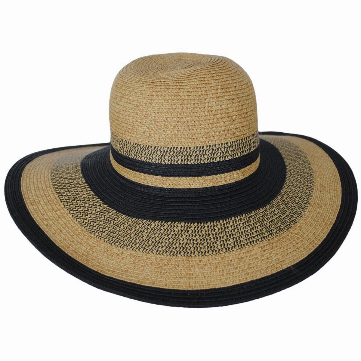 Striations Toyo Straw Swinger Sun Hat