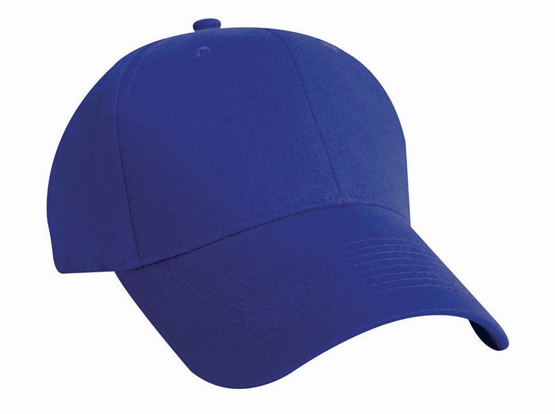 Structured Midweight 100% Cotton Sports Cap - Custom Embroidered