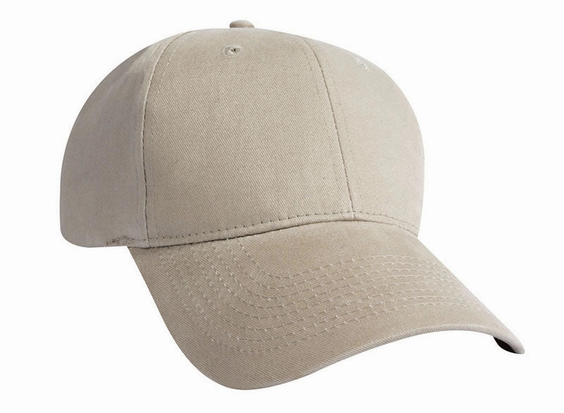 Structured Midweight 100% Cotton Sports Cap - Custom Embroidered