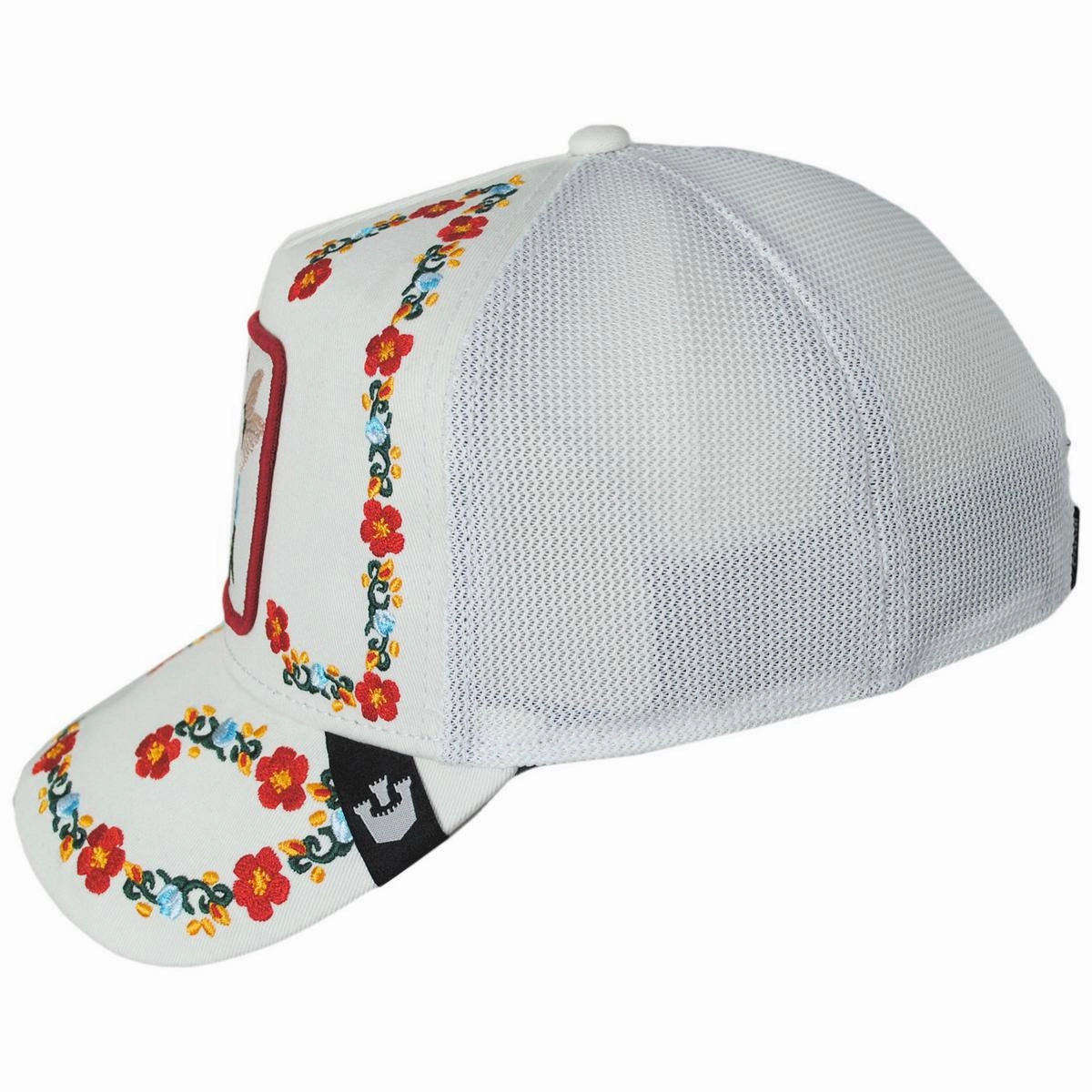 Sucker Floral Mesh Trucker Snapback Baseball Cap