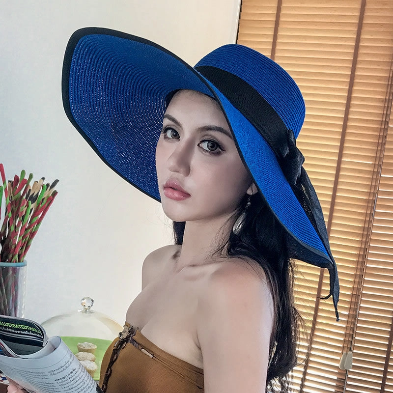 Summer Beach Wide-Brim Sun Hat