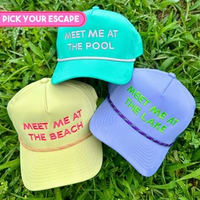 Summer Escape Snapback Rope Hat