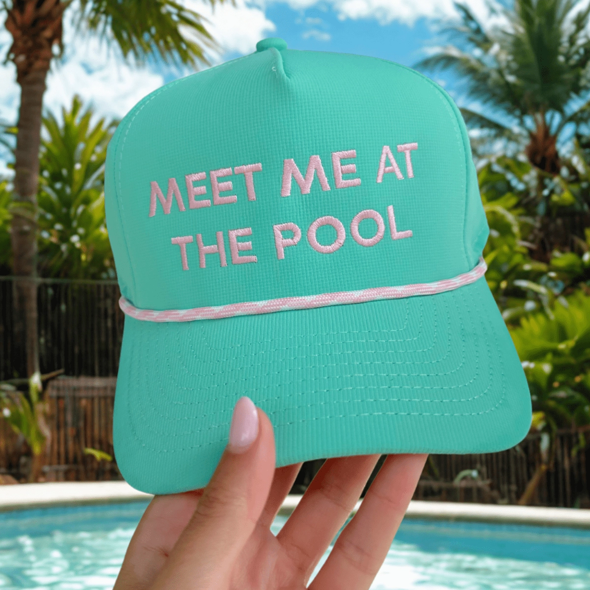 Summer Escape Snapback Rope Hat