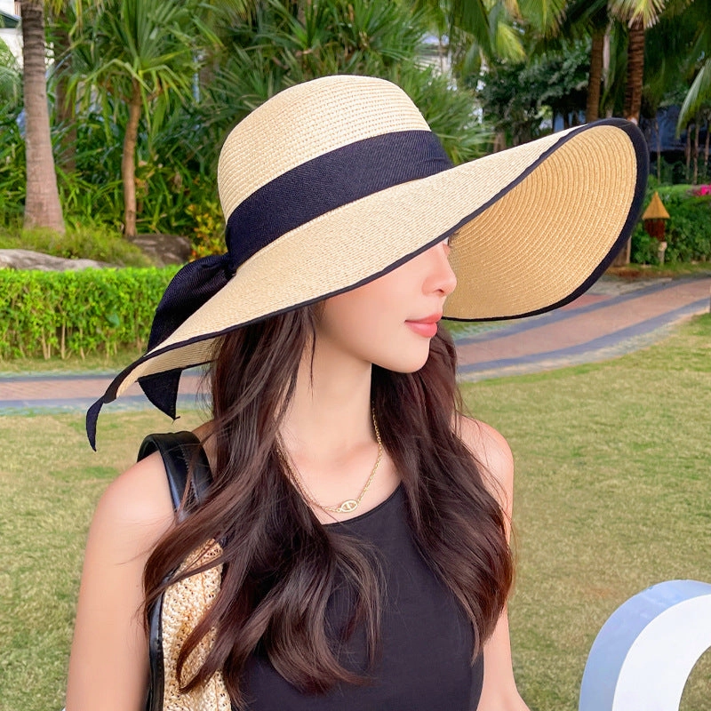 Summer Sunshade Large-Brim Straw Hat