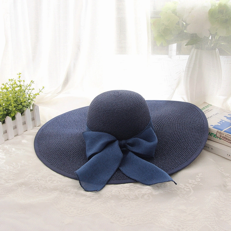 Summer Sunshade Large-Brim Straw Hat
