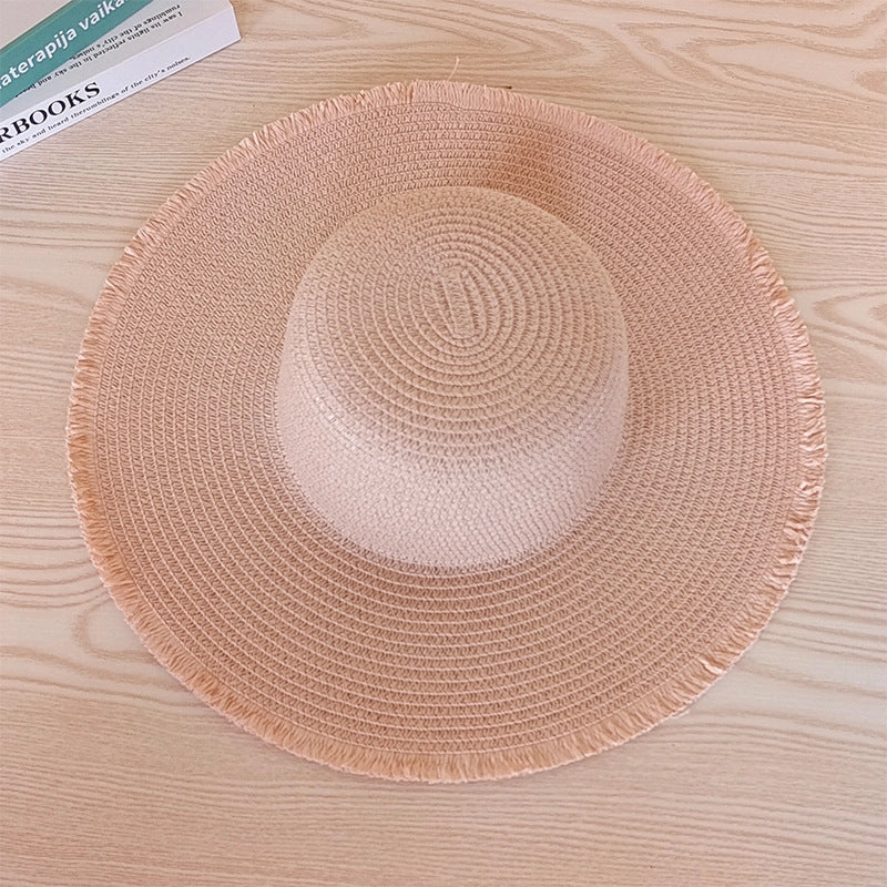 Summer Wide-Brim Straw Hat