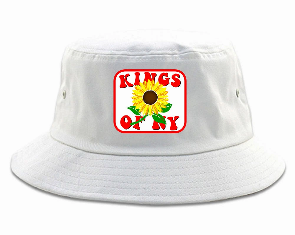 Sunflower Kings Of NY Mens Bucket Hat