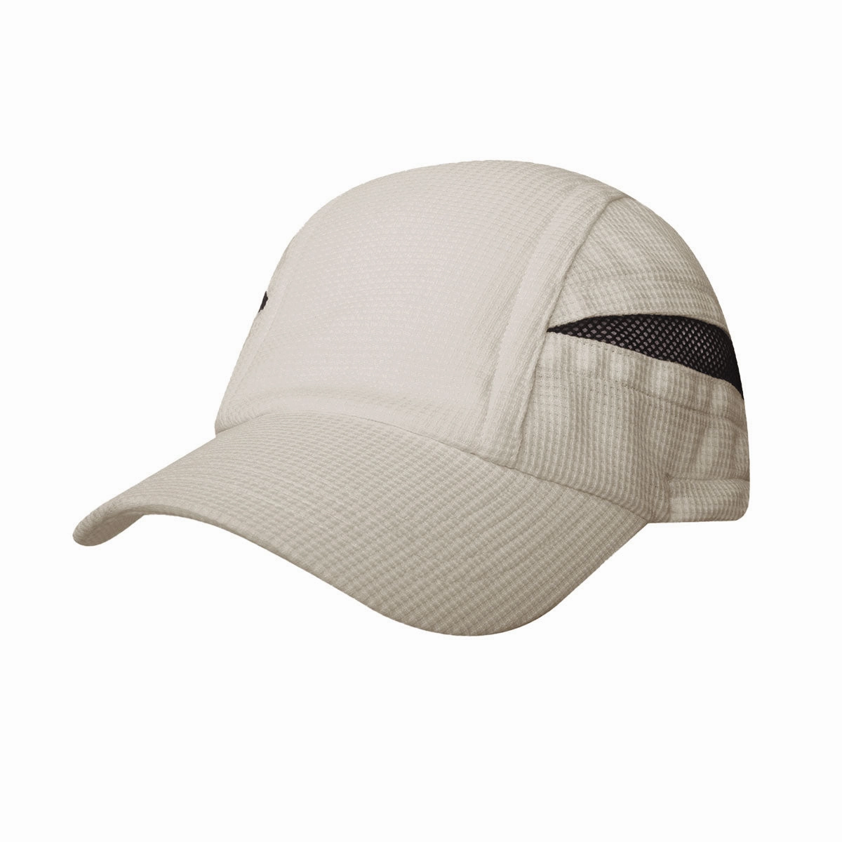 Super light weight performance running cap w/ elastic & toggle / solid - Custom Embroidered