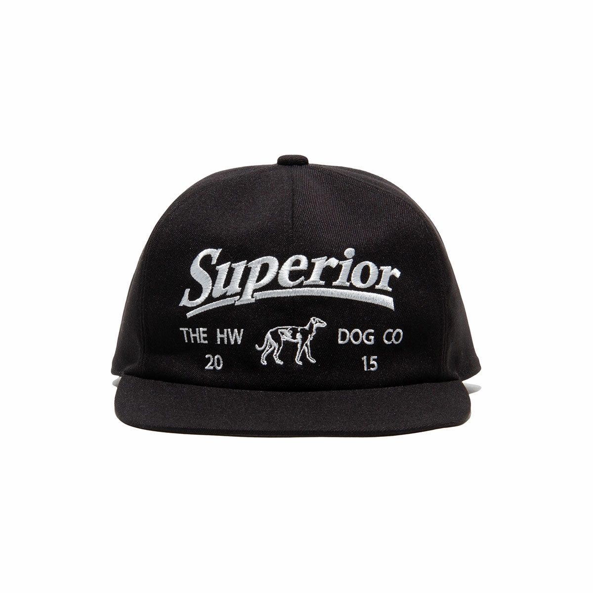 SUPERIOR LOGO BASE BALL CAP - Black