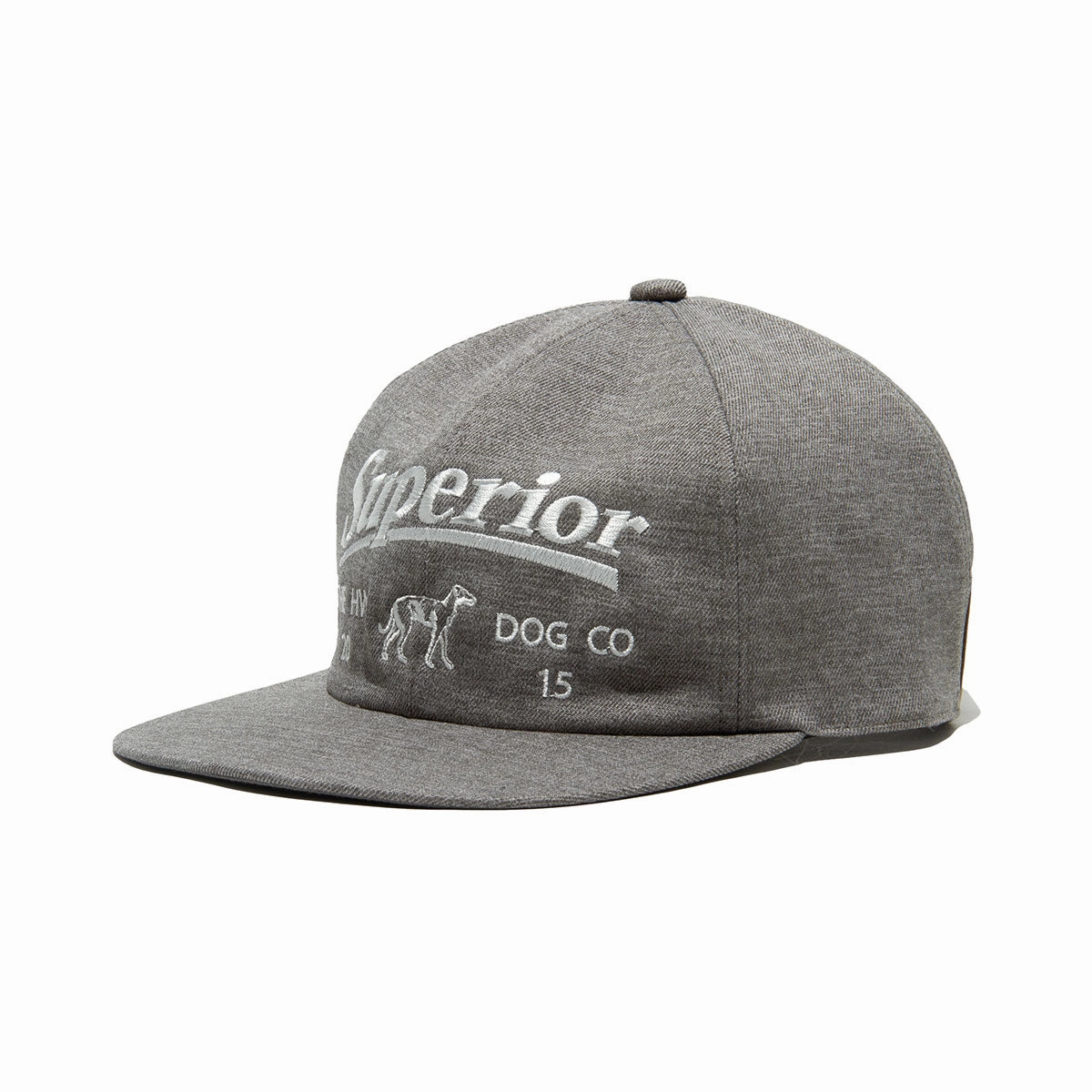 SUPERIOR LOGO BASE BALL CAP - Gray