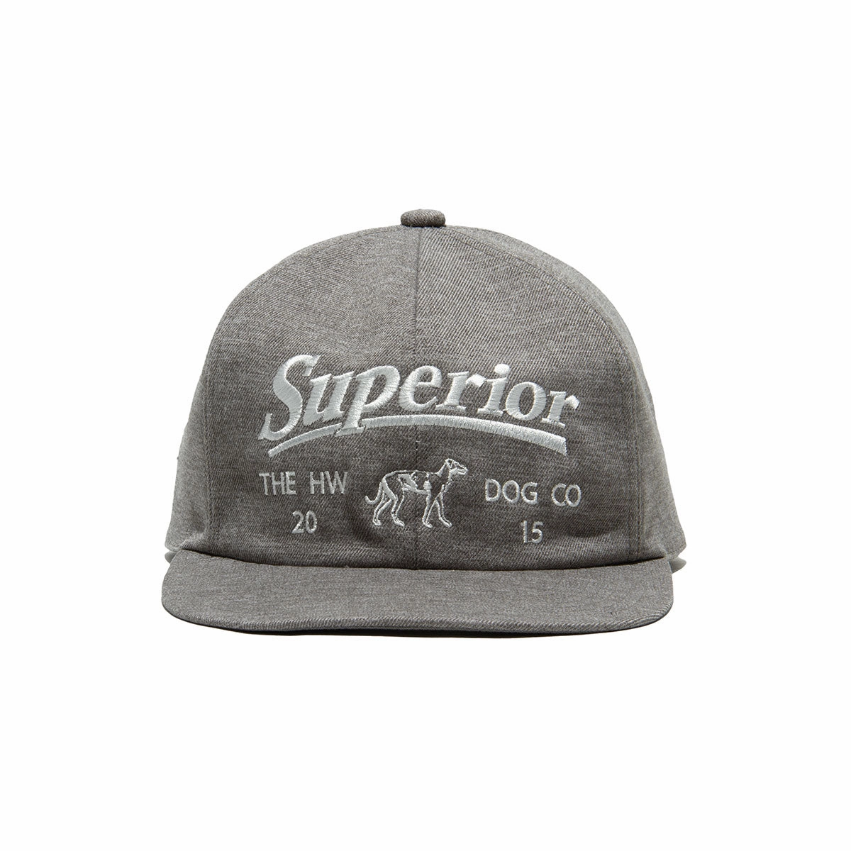 SUPERIOR LOGO BASE BALL CAP - Gray