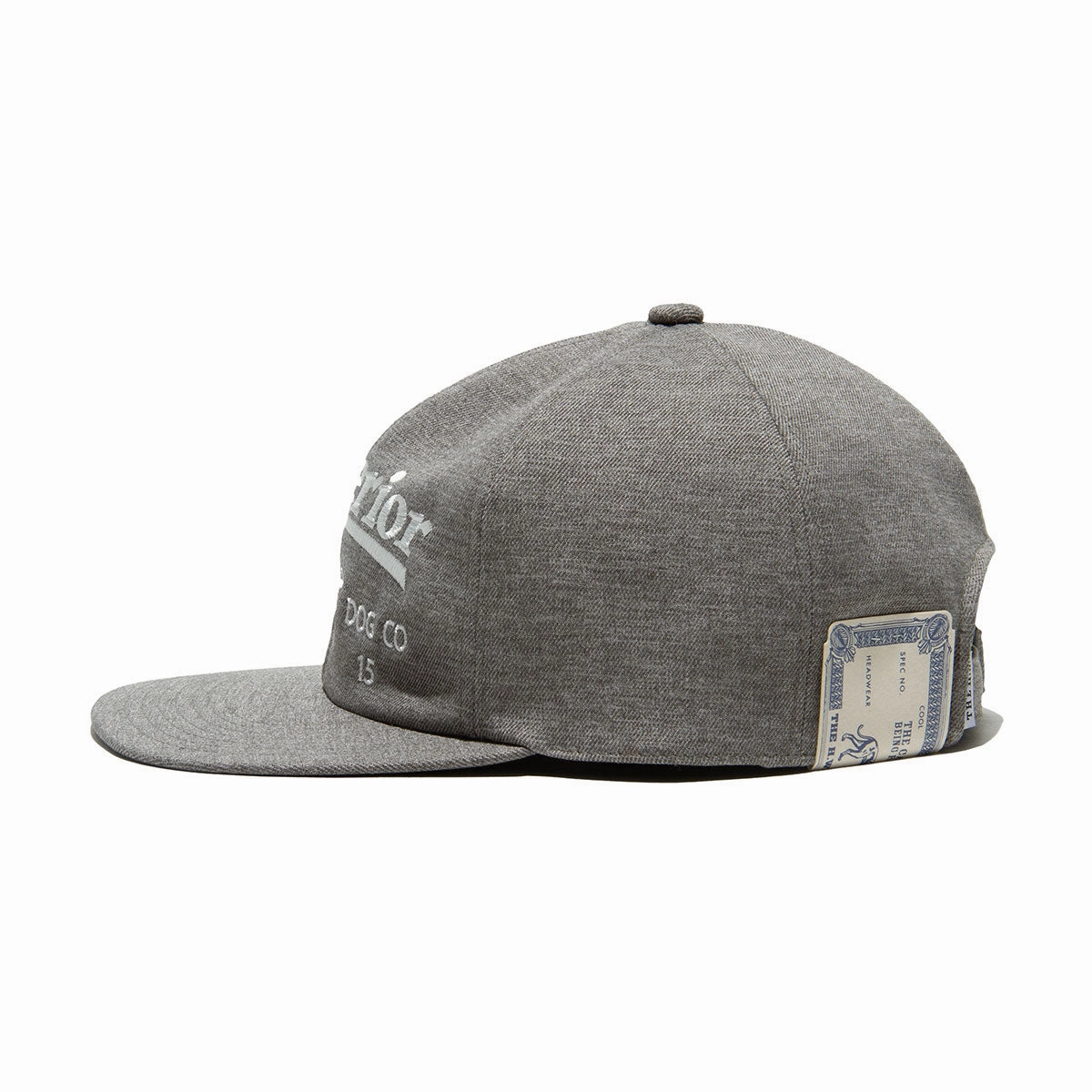SUPERIOR LOGO BASE BALL CAP - Gray