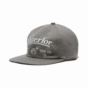 SUPERIOR LOGO BASE BALL CAP - Gray