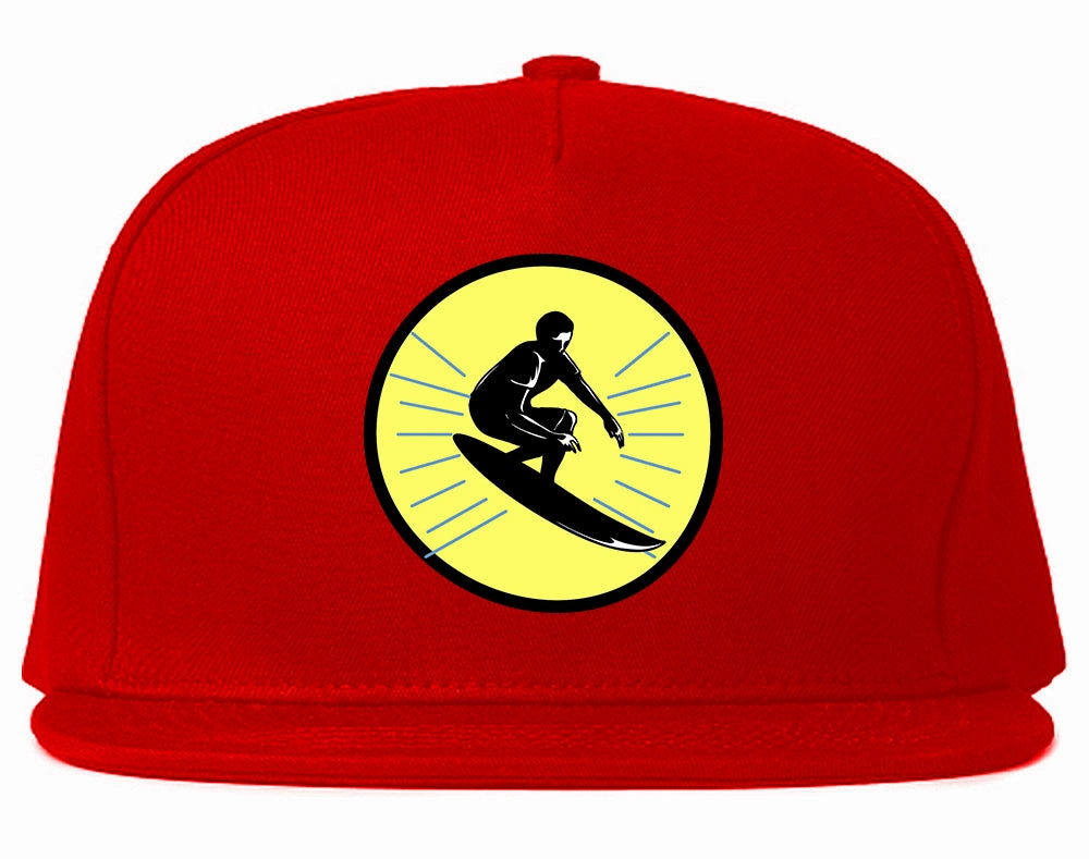 Surfing Surfer Mens Snapback Hat