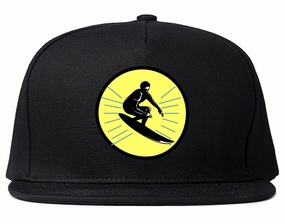 Surfing Surfer Mens Snapback Hat