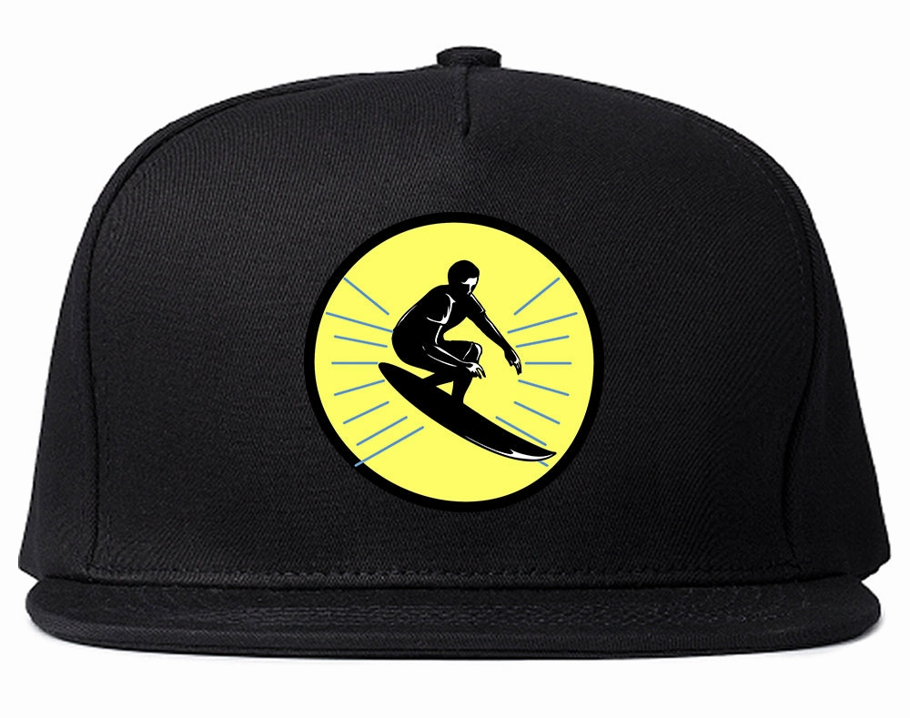 Surfing Surfer Mens Snapback Hat
