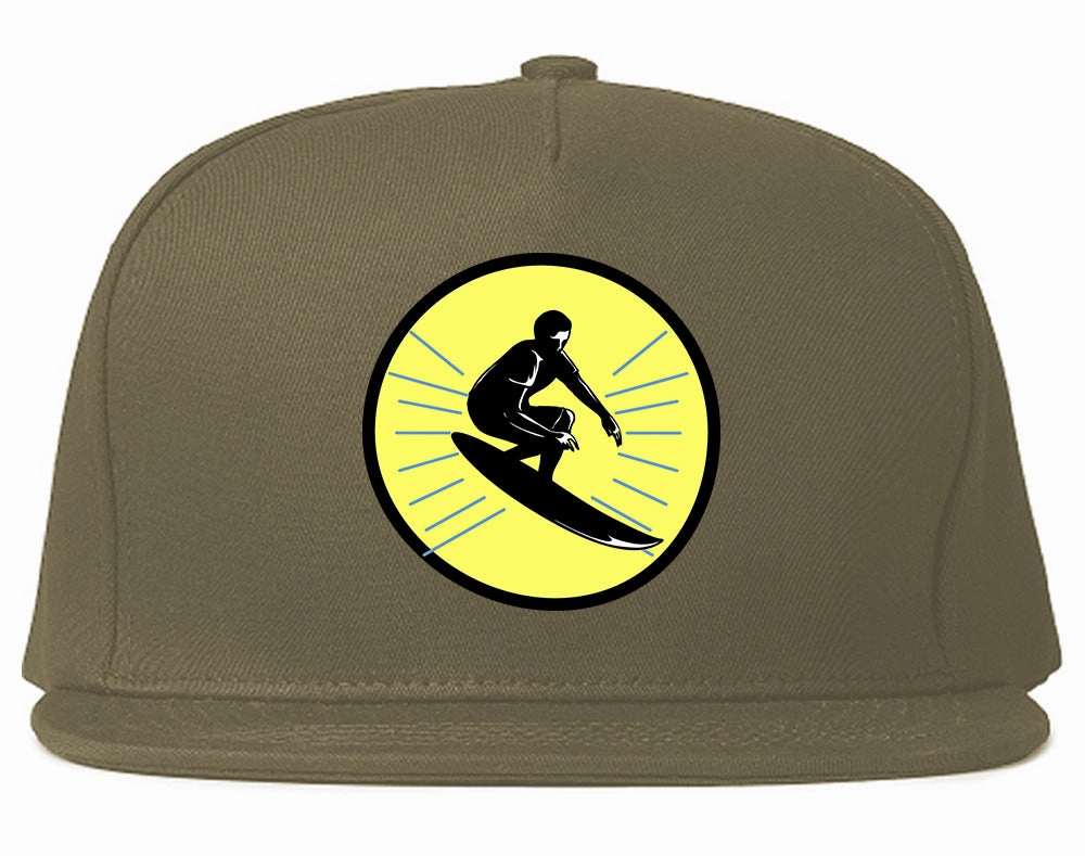 Surfing Surfer Mens Snapback Hat