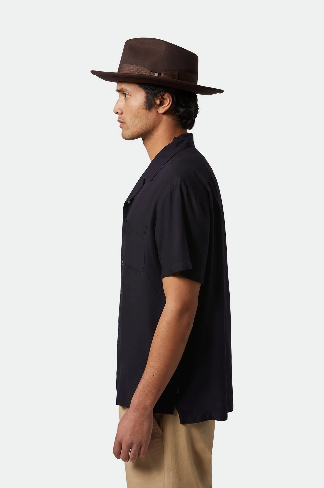 Swindle Convertabrim Fedora - Dark Brown/Chocolate