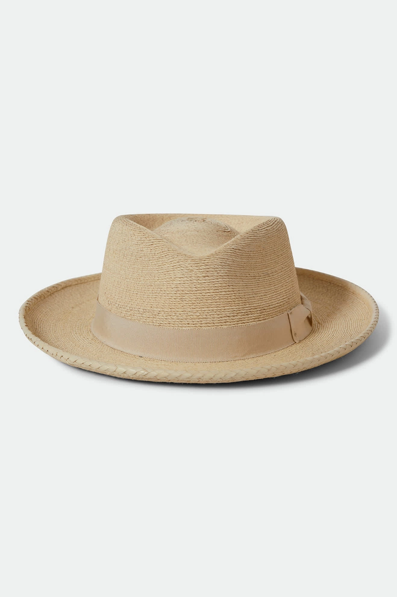 Swindle Straw Fedora - Natural/Natural