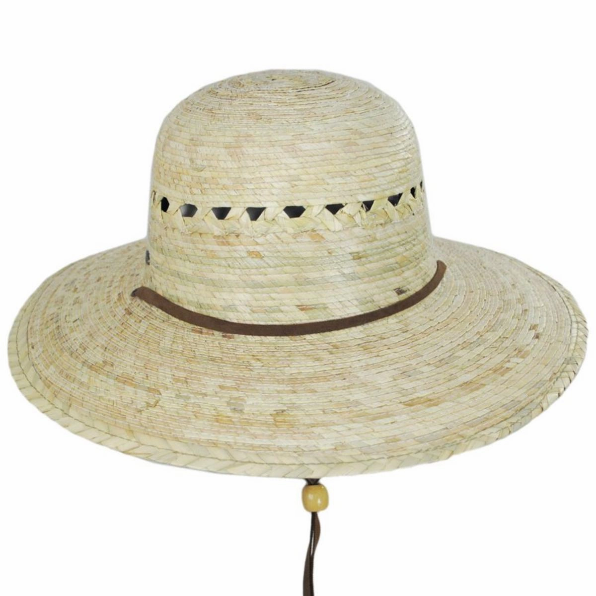 Synnove Palm Leaf Straw Sun Hat