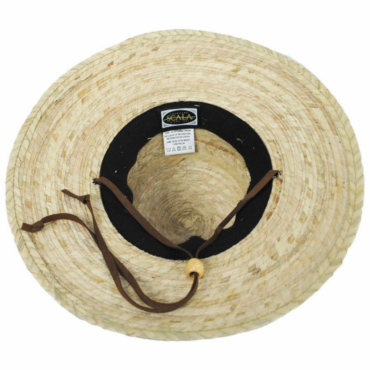 Synnove Palm Leaf Straw Sun Hat