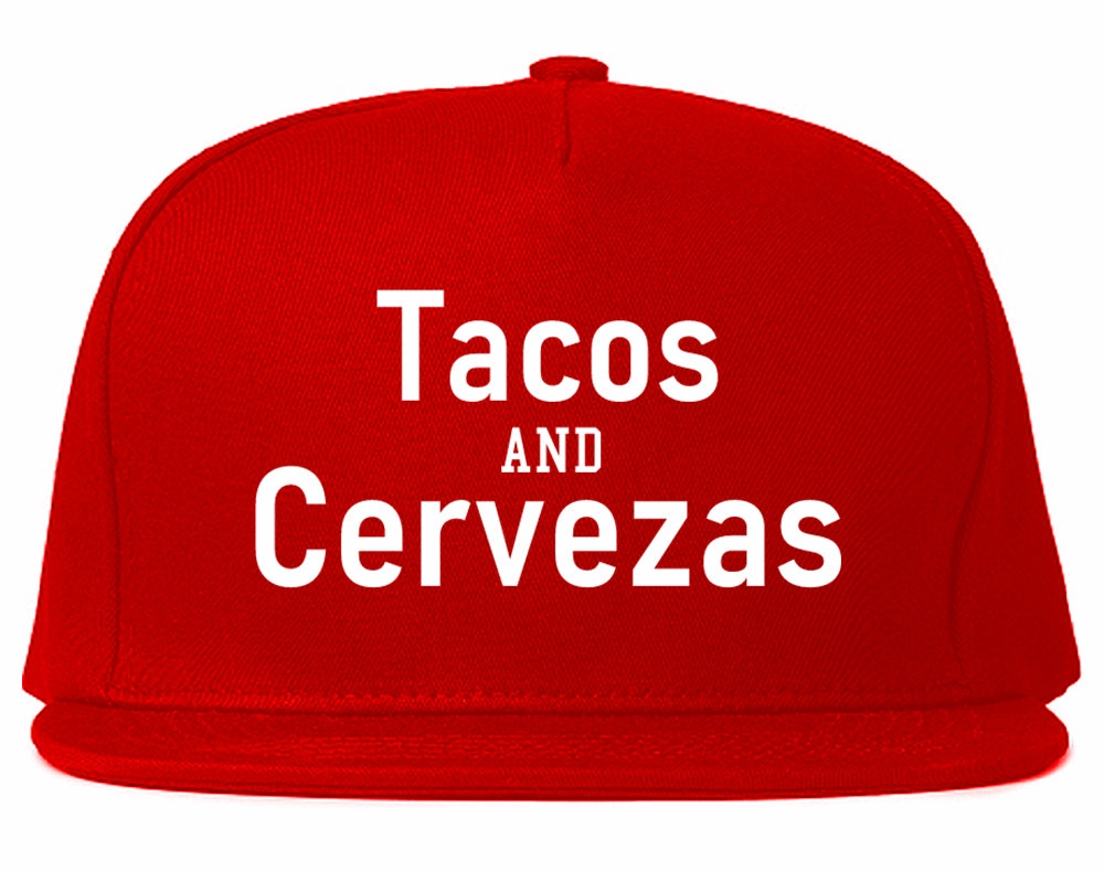 Tacos And Cervezas Cinco De Mayo Mens Snapback Hat