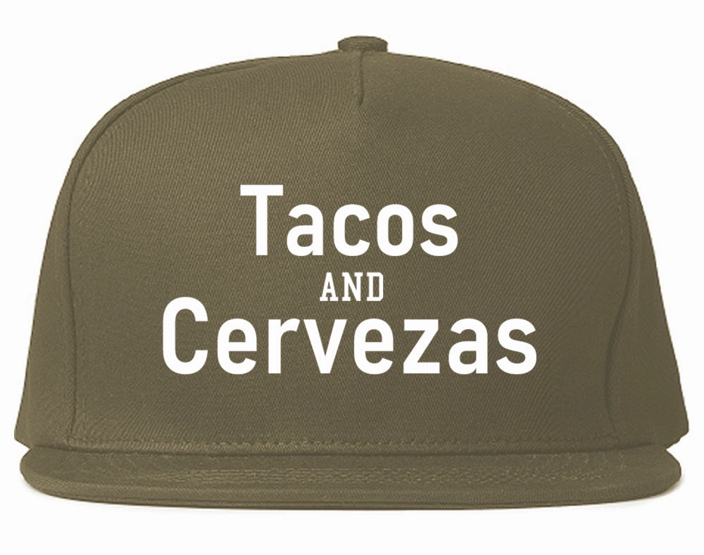 Tacos And Cervezas Cinco De Mayo Mens Snapback Hat