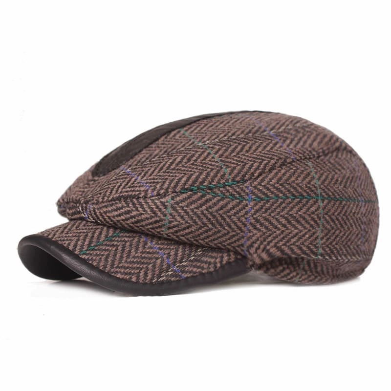 Taggia Wool Flat Cap