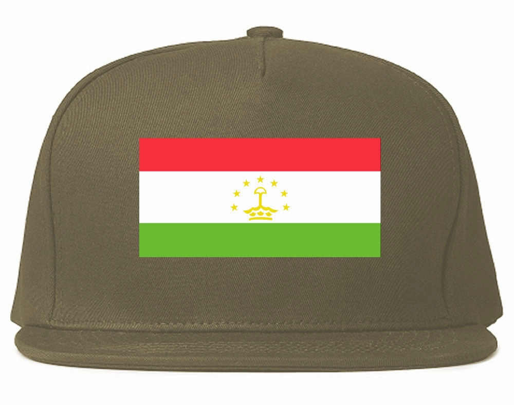 Tajikistan Flag Country Printed Snapback Hat Cap