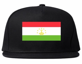 Tajikistan Flag Country Printed Snapback Hat Cap