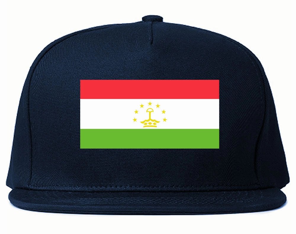 Tajikistan Flag Country Printed Snapback Hat Cap