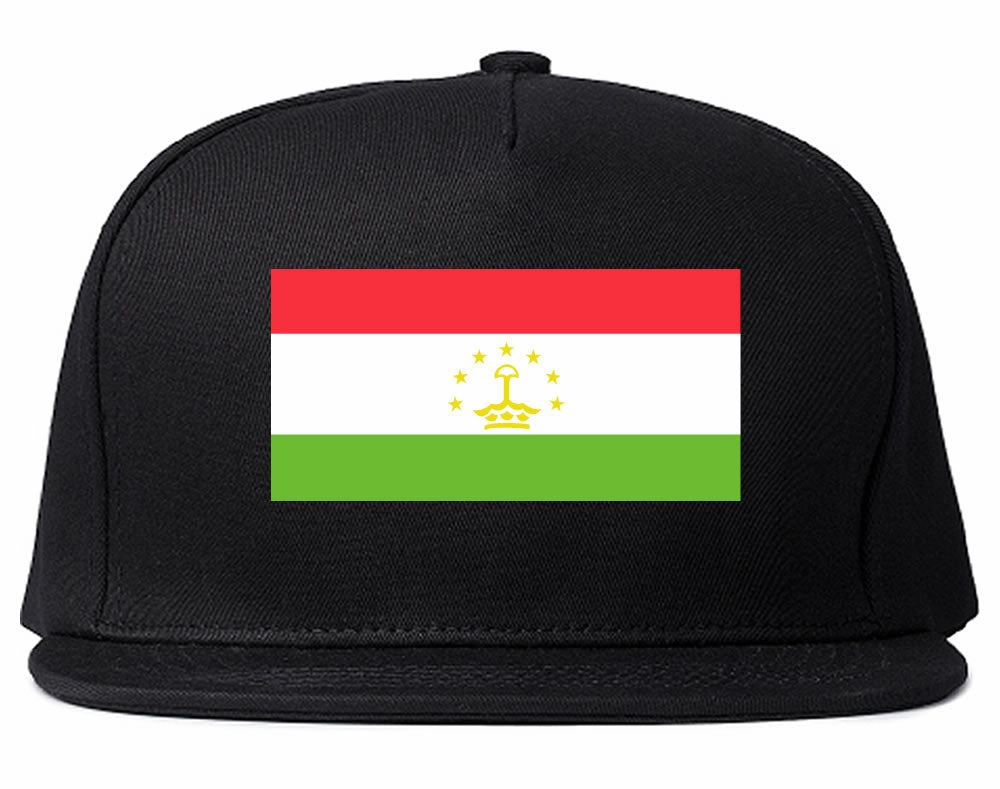 Tajikistan Flag Country Printed Snapback Hat Cap